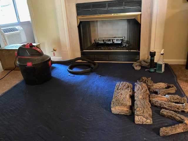 Disassembled - Gas Logs