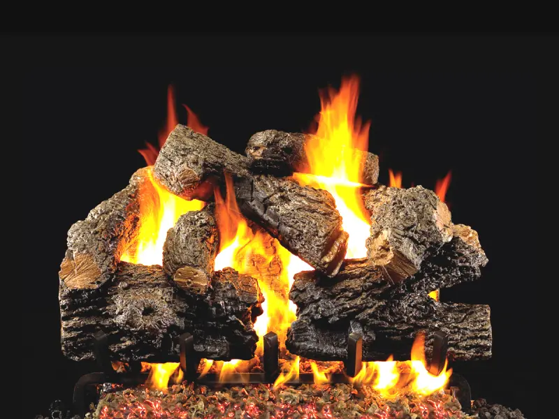 Vented-Log Sets-Charred
